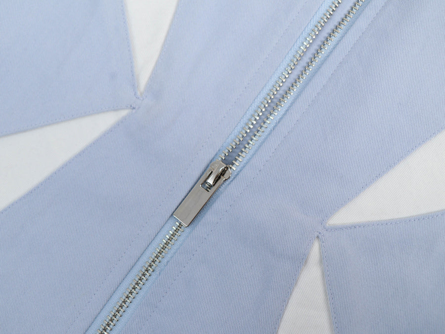 ONCE IN A CENTURY ZIP SHIRT - Blue