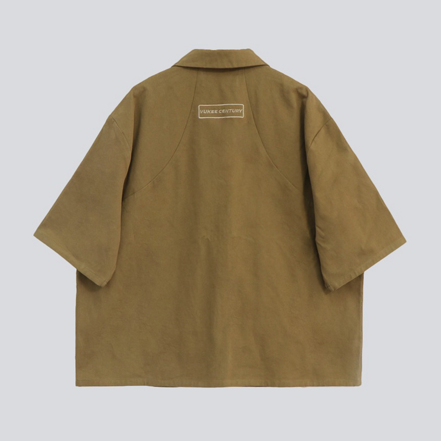 ONCE IN A CENTURY ZIP SHIRT - Green