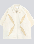 ONCE IN A CENTURY ZIP SHIRT - Cream